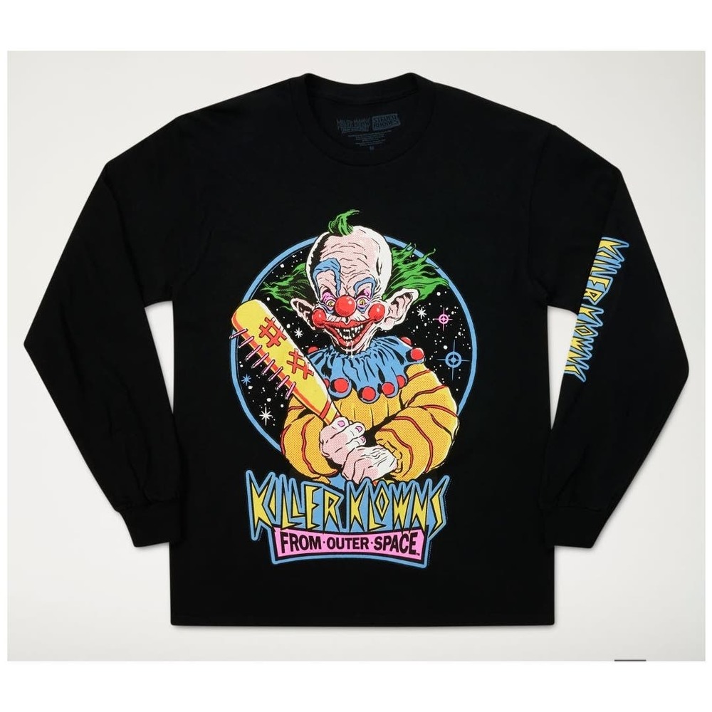 Shorty Long Sleeve T Shirt - Killer Klowns from Outer Space - Steven Rhodes